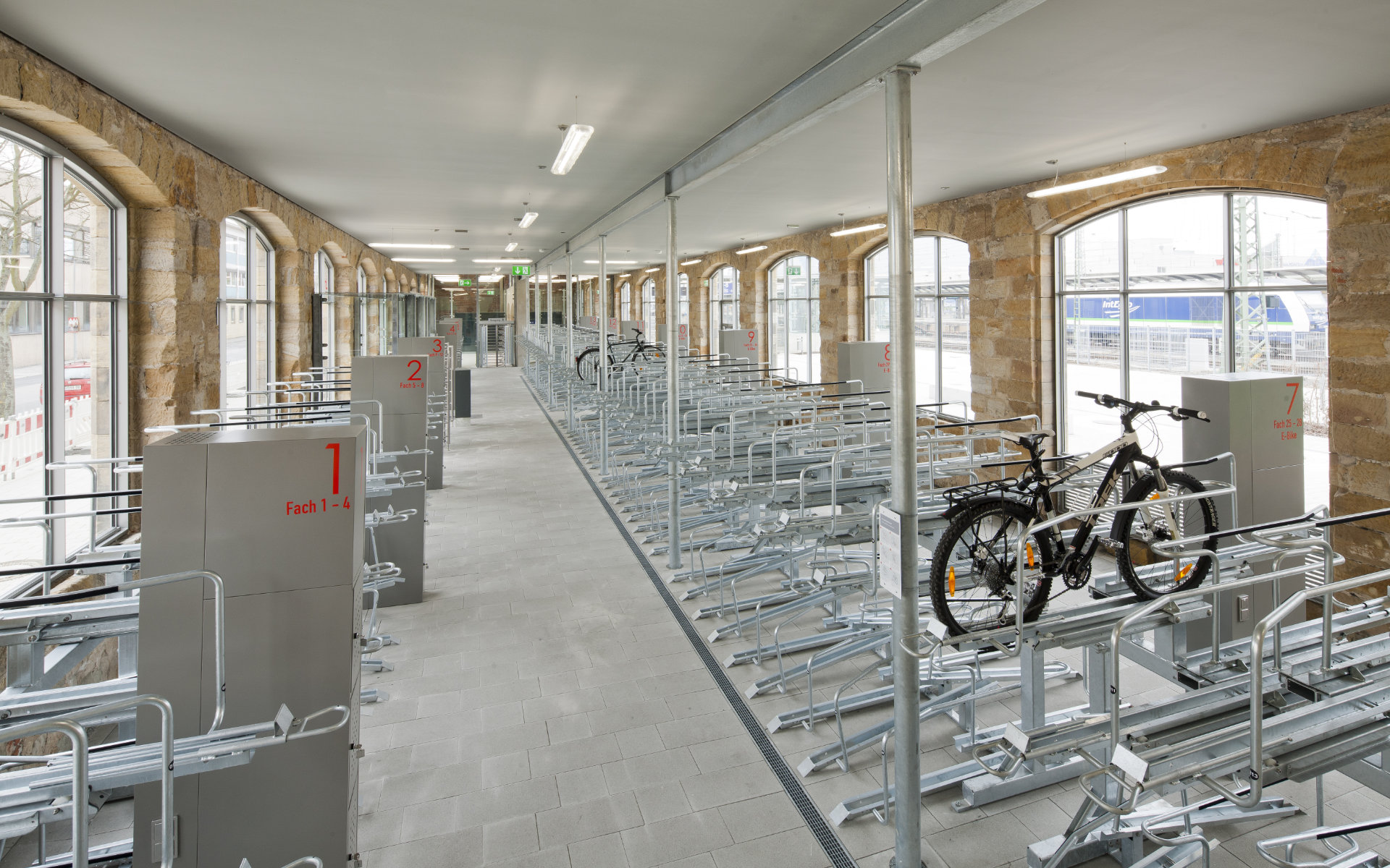 Fahrradparkhaus Bahnhof Bamberg