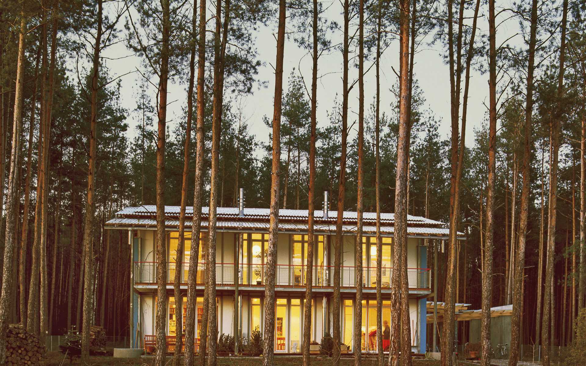 Ein Haus im Wald